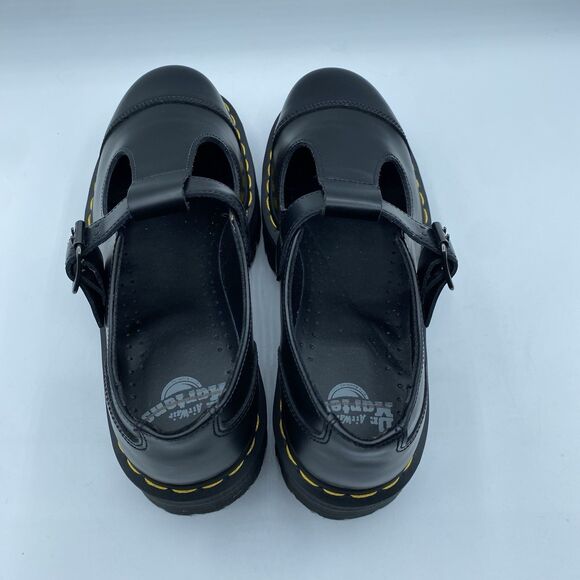 Dr Martens Bethan Platform Shoes Women 9 EU 41 Black Buckle Mary Jane Boho NWOB - Picture 12 of 12